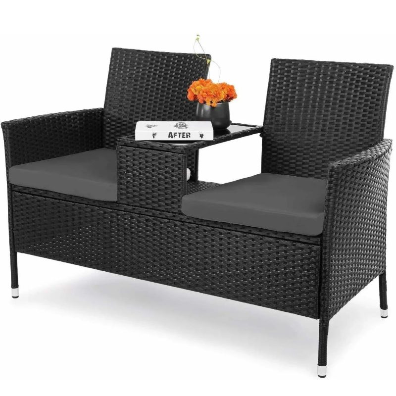 salottino vimini da esterno 2